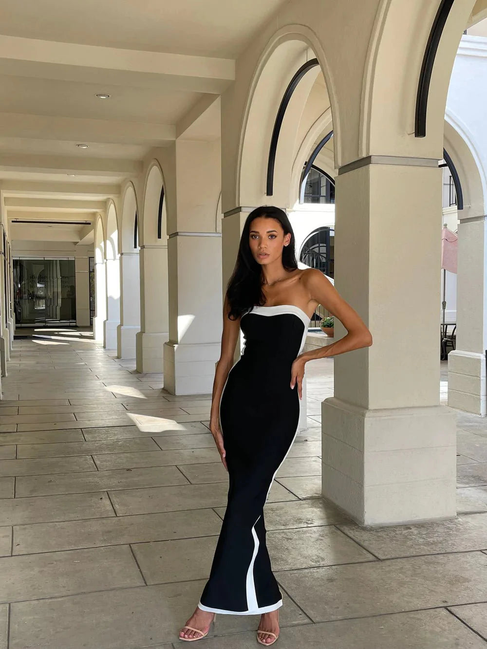 Bianca and Bridgett Ashley Dress - Black