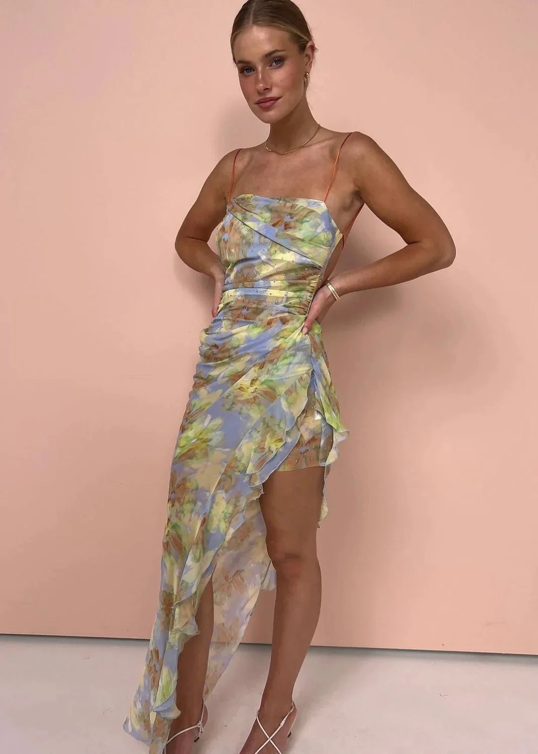 Bec & Bridge Zephy Asym Midi Dress