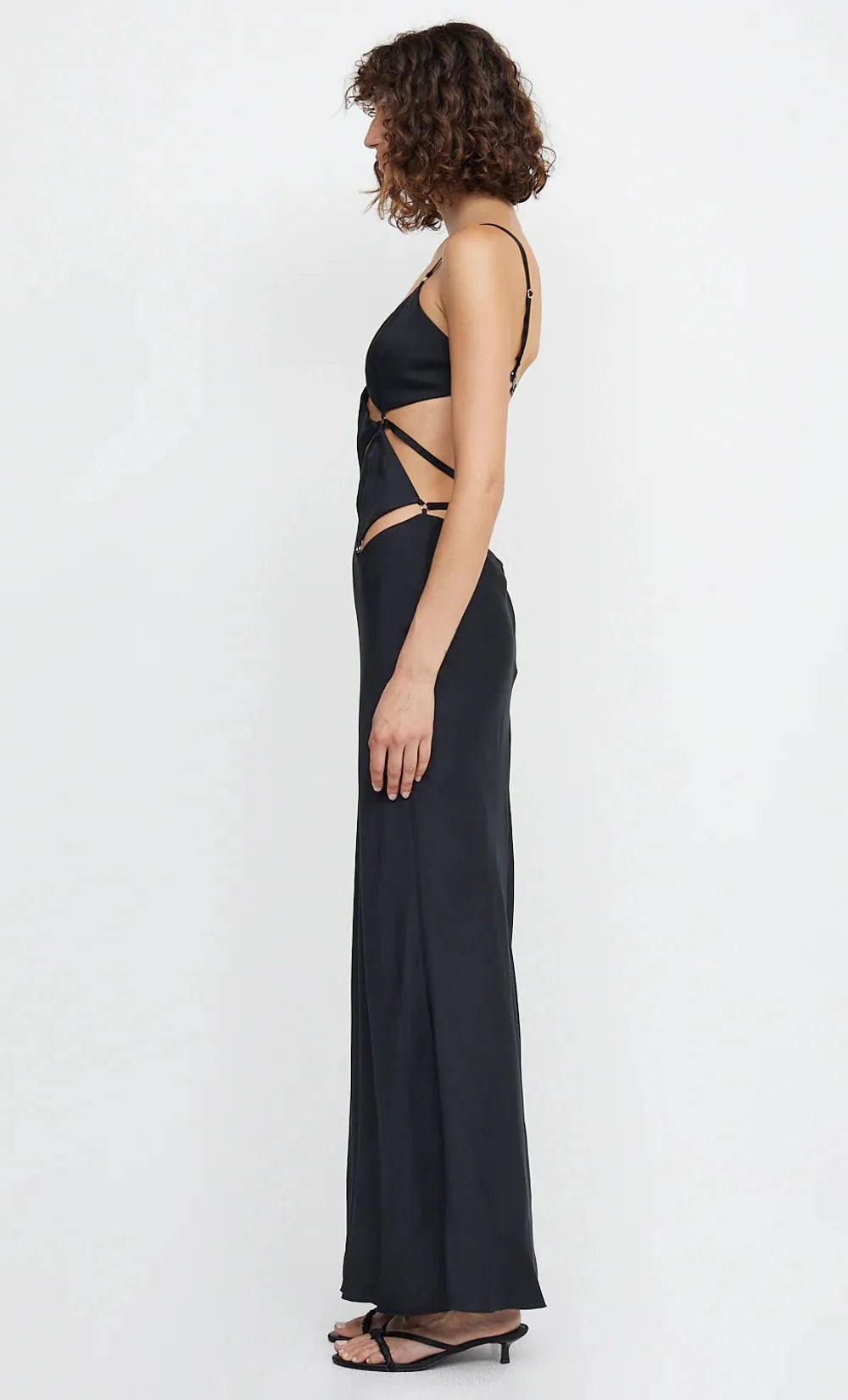 Bec & Bridge Diamond Days Strap Maxi Dress - Black