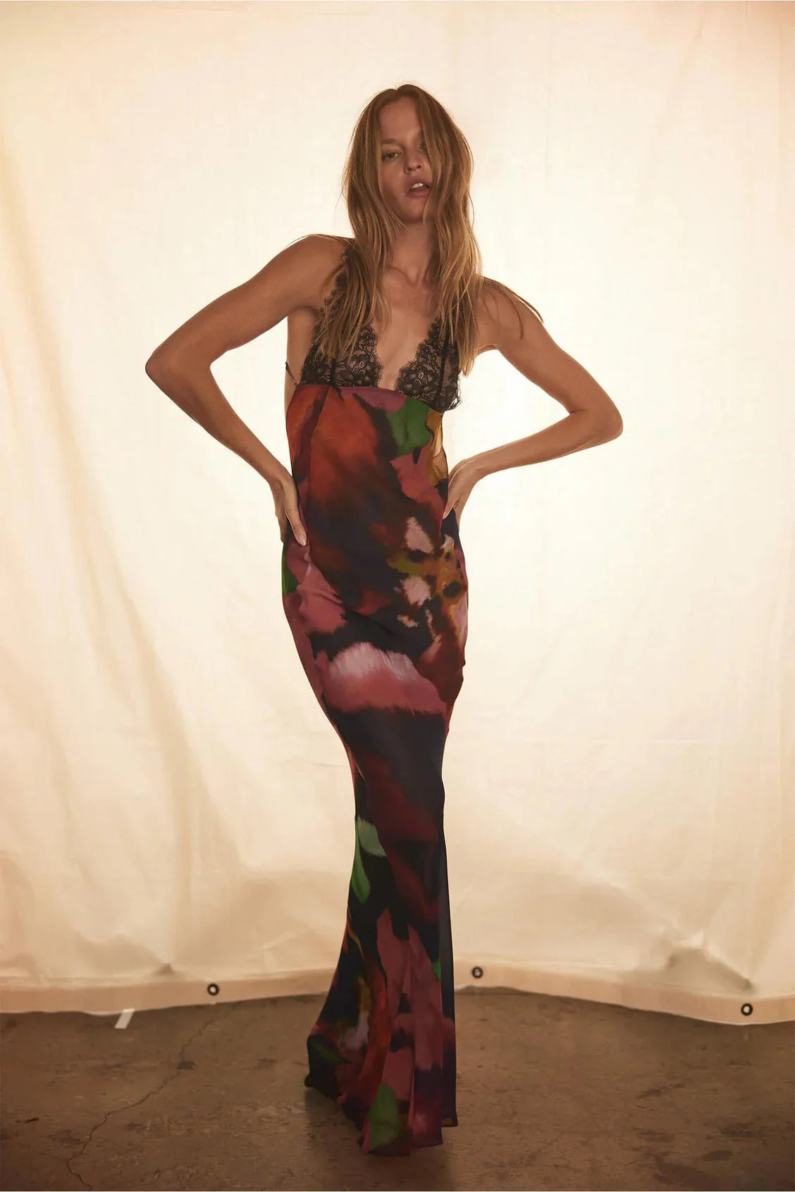 Rat and Boa Paola Floral Slip Dress