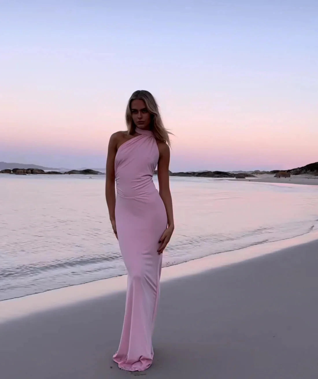 Natalie Rolt Fabienne Gown - Blossom Pink