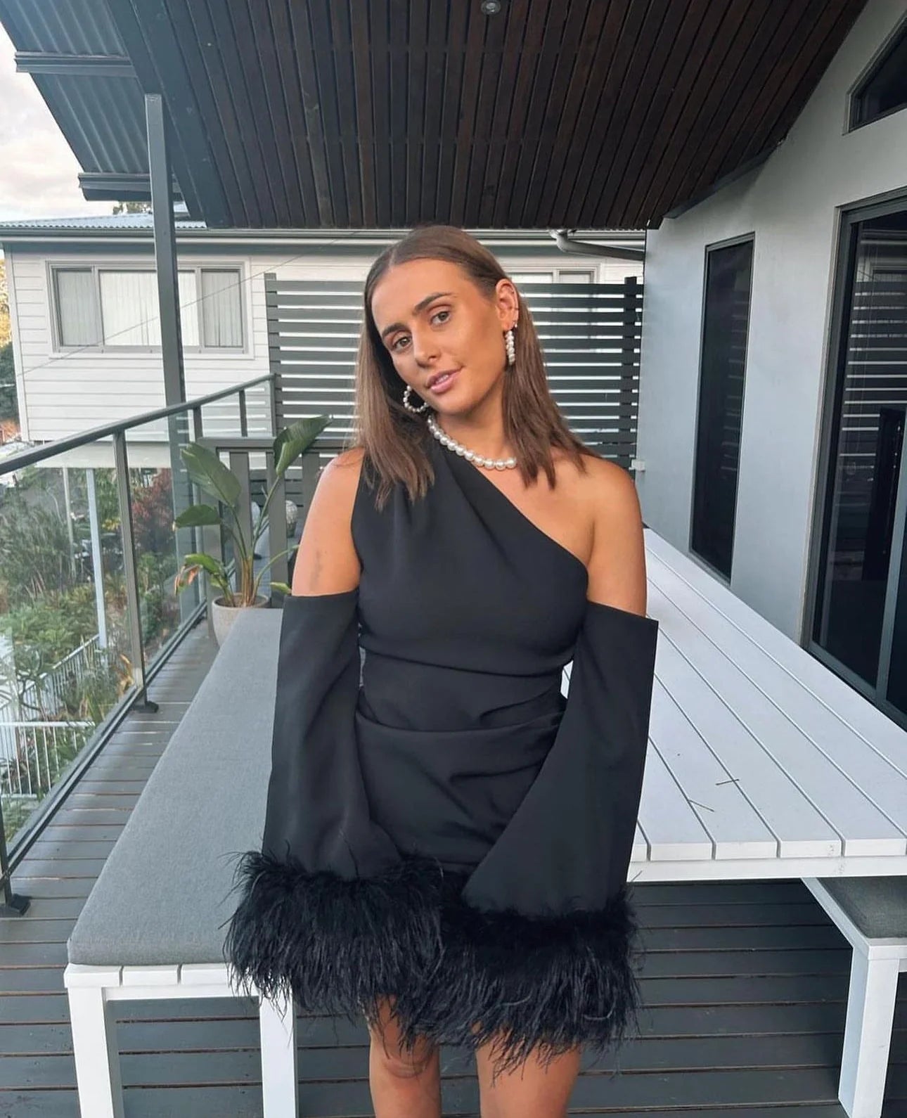 Bianca and Bridgett Dezi Dress - Black