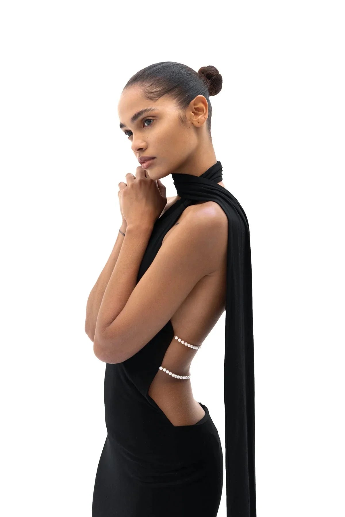 Khanum's Kara Scarf Maxi Dress