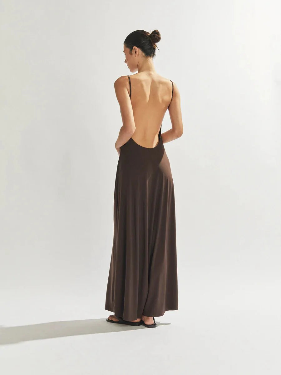 One Mile Sammy Maxi Dress - Cocoa