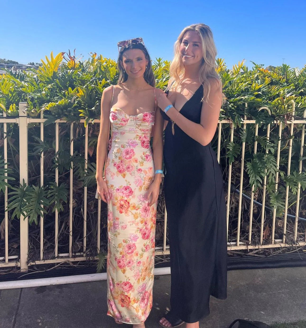 House Of CB Josefina Ivory Floral Maxi Dress