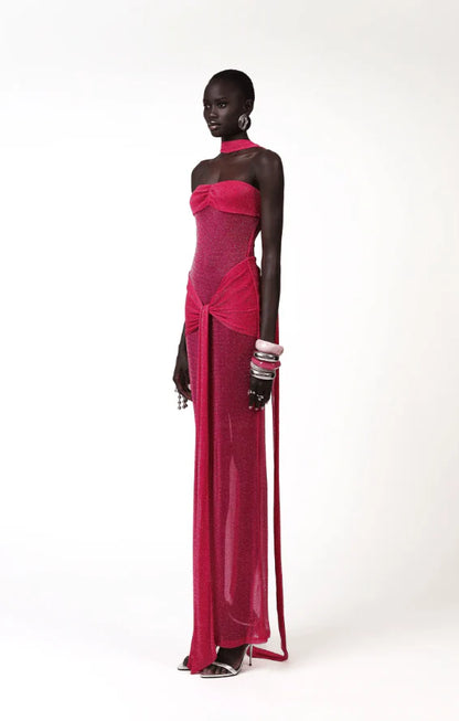Khanums Kesca Maxi Gown - Pink