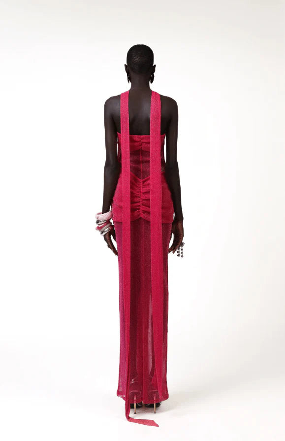 Khanums Kesca Maxi Gown - Pink