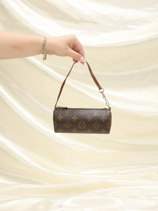 Mini Papillon Brown Monogram Bag Rental
