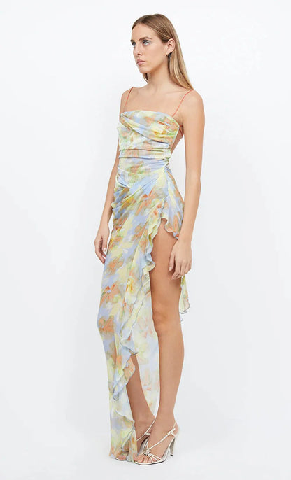 Bec & Bridge Zephy Asym Midi Dress