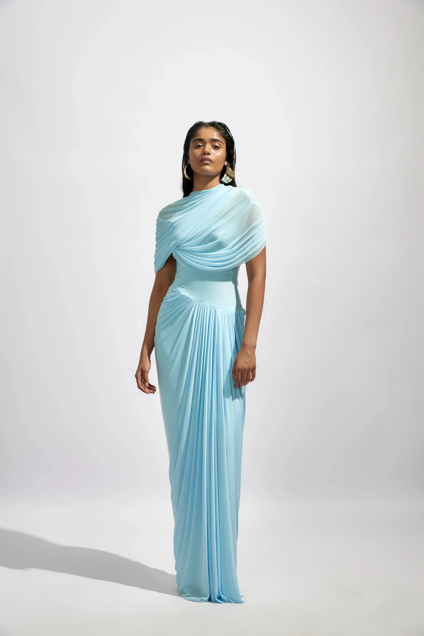 Deme By Gabriella Jasmine Maxi Dress - Baby Blue