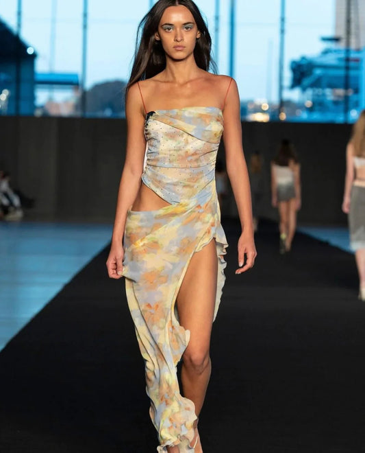 Bec & Bridge Zephy Asym Midi Dress