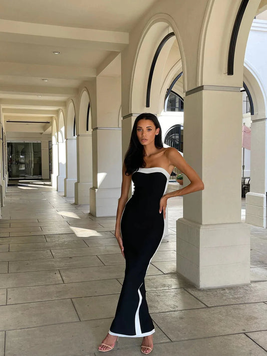 Bianca and Bridgett Ashley Dress - Black