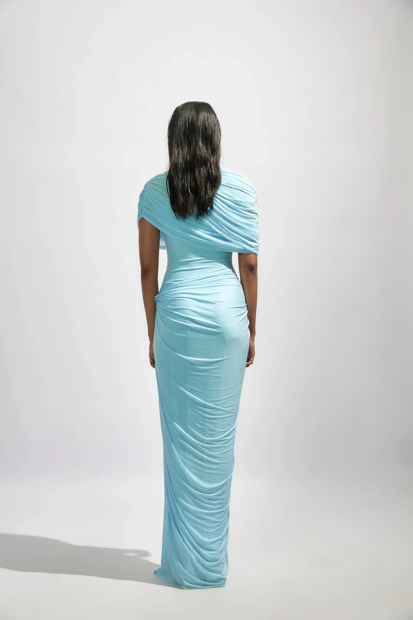 Deme By Gabriella Jasmine Maxi Dress - Baby Blue