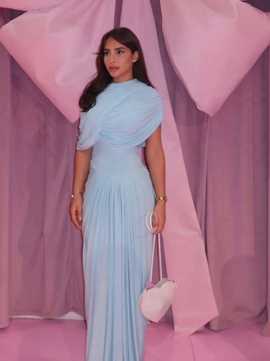 Deme By Gabriella Jasmine Maxi Dress - Baby Blue