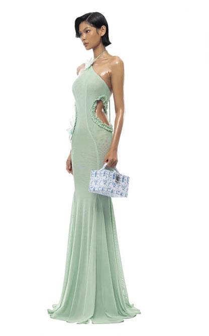 Huelleyrose Darya Dress - Green