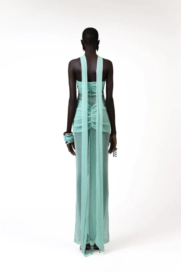 Khanums Kesca Maxi Gown - Mint