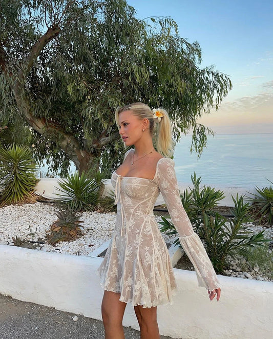 House Of CB Analissa Vintage Lace Corset Dress