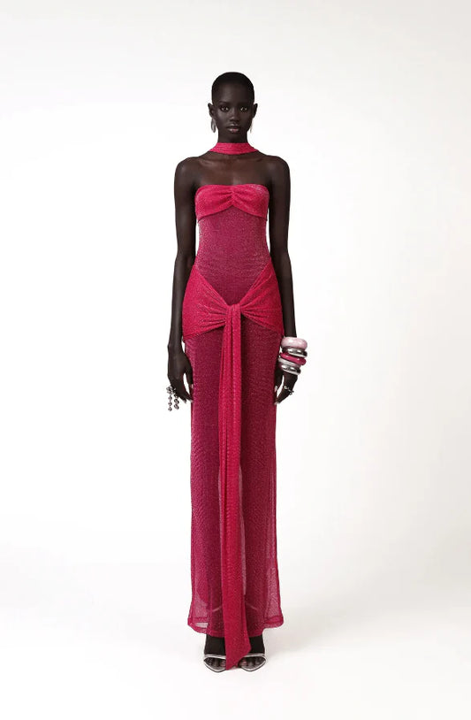 Khanums Kesca Maxi Gown - Pink