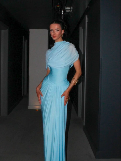Deme By Gabriella Jasmine Maxi Dress - Baby Blue