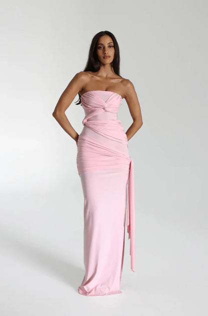 Natalie Rolt Miranda Gown - Blossom Pink