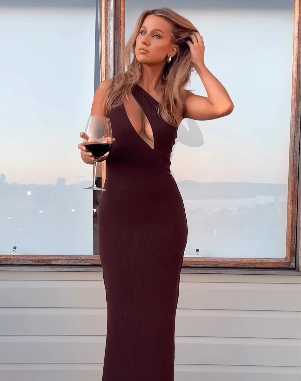 Arcina Ori Jada Dress - Cocoa