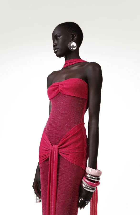 Khanums Kesca Maxi Gown - Pink