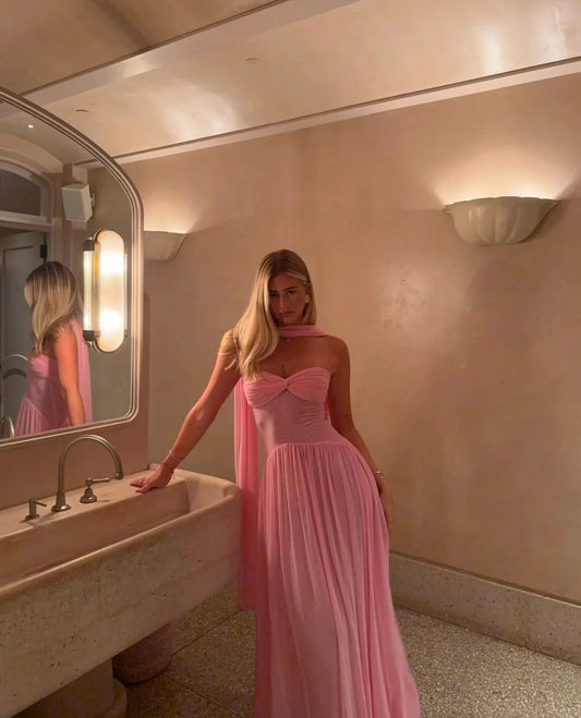 Raphaella Santana The Ophelia Dress - Pink