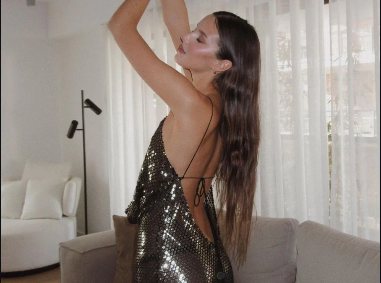 Rat and Boa Solar Dress